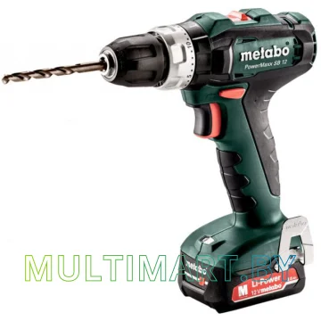 Дрель-шуруповерт Metabo PowerMaxx SB 12 (с 2-мя АКБ, кейс)